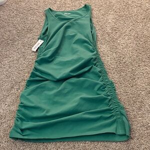 Aritzia Green Sleeveless Dress
